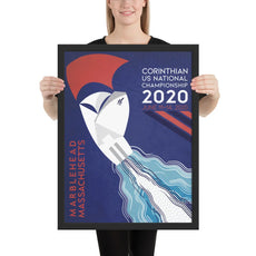 J70 Corinthian US National Championship sailing poster wall art print