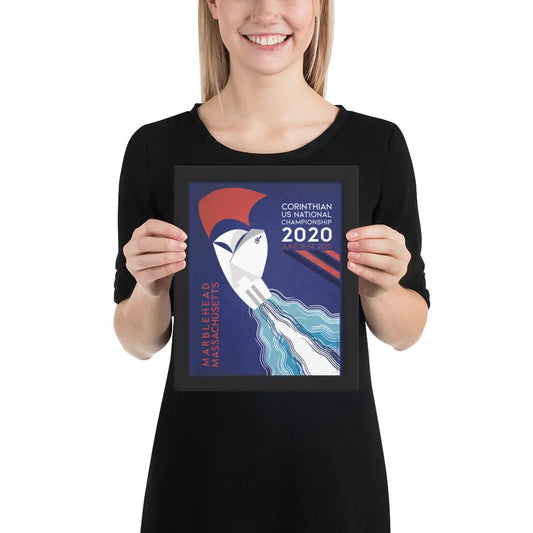 Nautical regatta poster print – J70 Corinthian US National Championship